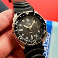 Seiko 1990 Divers Watch Full Set Automatic SDS005 Black Dial 7002-7009 Mens