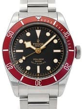 TUDOR Heritage Black Bay 79220R 41mm Black Red Dial Stainless Box Card #T205