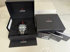 Tudor Black Bay "Blue Boutique" Chronograph 79360B Blue Dial Jubilee