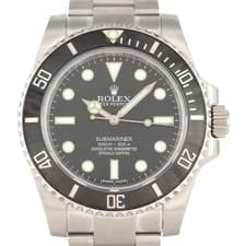 Authentic Rolex Submariner 114060 Stainless Steel Mechanical Automatic Rando...