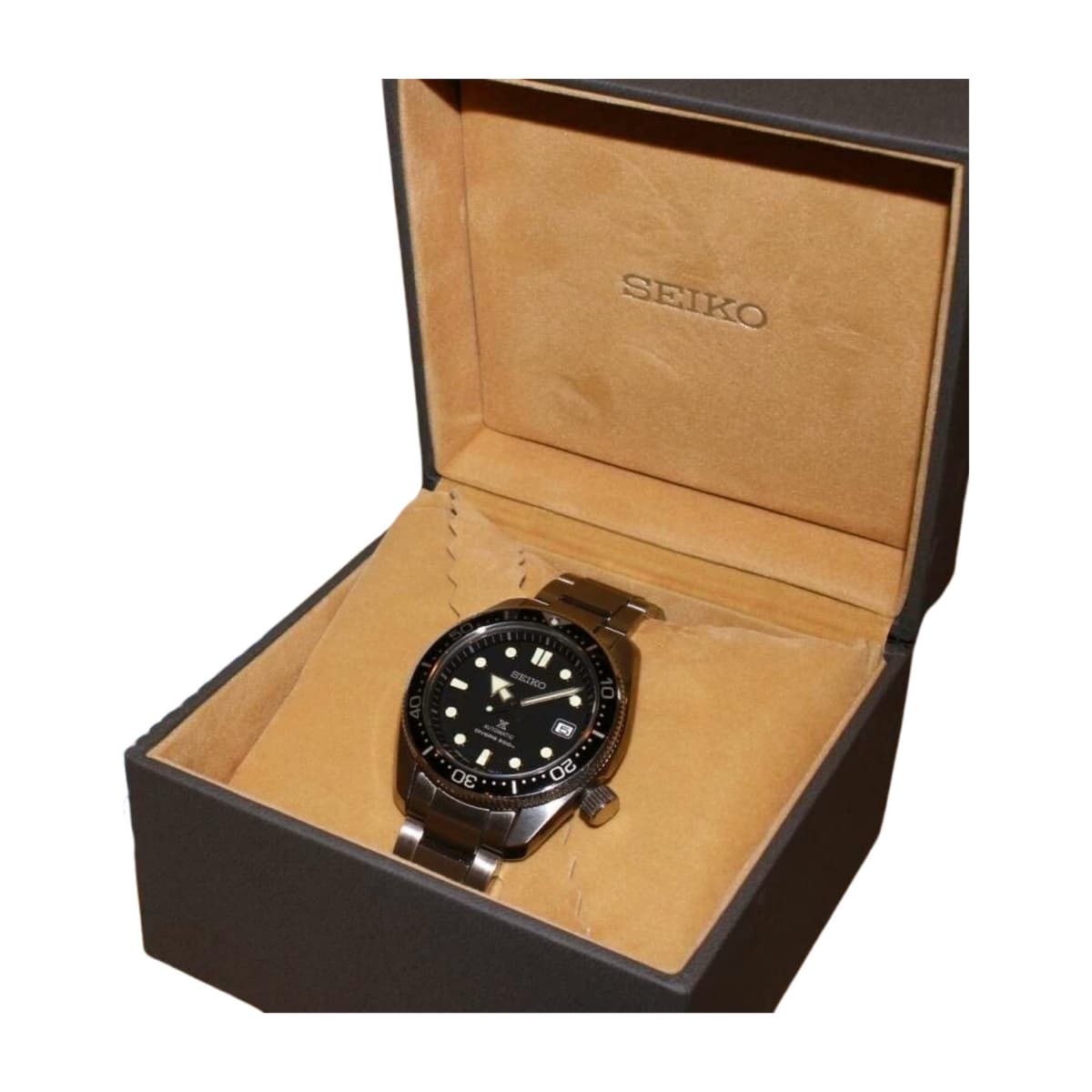 SEIKO Prospex SBDC061 Diver Scuba 200m Automatic 6R15 Black Mens Watch Auth JP