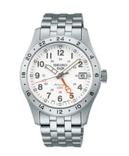 Seiko 5 Sports SSK059 GMT 39.4mm Steel White Dial Automatic Men's Watch