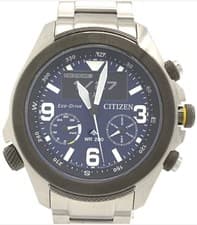 CITIZEN PROMASTER JV1006-51L U822-008MS06 Wristwatch Watch LAND Blue w/ Box r#