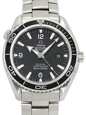 OMEGA Seamaster Planet Ocean 2200.50 44mm Black Dial Stainless Steel Card #T189
