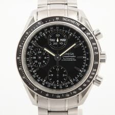 Omega Speedmaster Day-Date Triple Calendar 3220.50 SS SS AT black dial