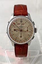 EBERHARD DATA COMPAX COMPLETE CALENDAR CHRONOGRAPH 50'S VALJOUX 72C - 1YW!