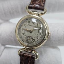 SUPER RARE 1930'S 10K GF HAMILTON ELLSWORTH WRIST WATCH 987-E MECHANICAL WIND UP
