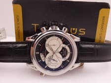 CHRONO OMEGA DE VILLE CO-AXIAL RATTAPANTE BOX&PAPERS AUTOMATIC STEEL WATCH