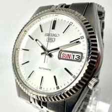 Seiko 7S26 0500 Automatic Watch Day Date Genuine Bracelet Timepiece Rare