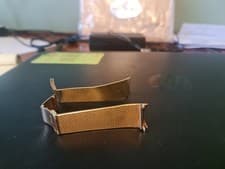 18k GOLD BAND ALSO FITS ALL 18MM WATCHES