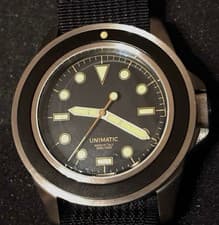 UNIMATIC U1S-8B 300m Men's Automatic Watch from JP