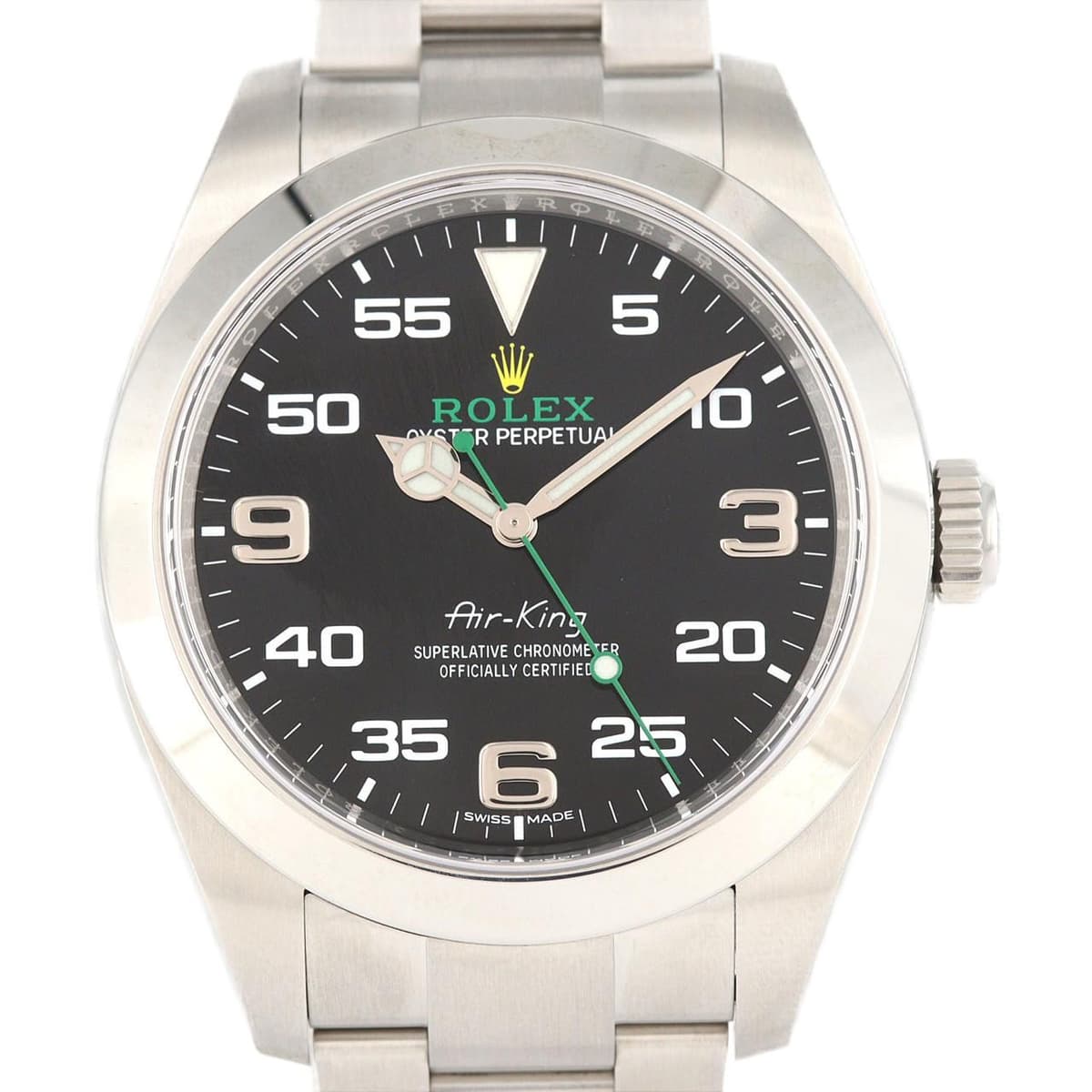 Authentic Rolex Air-King 116900 Stainless Steel Mechanical Automatic Random ...
