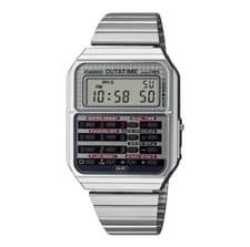 CA-500WEBF-1AJR Back To The Future Collaboration Men's watch Silver Digital