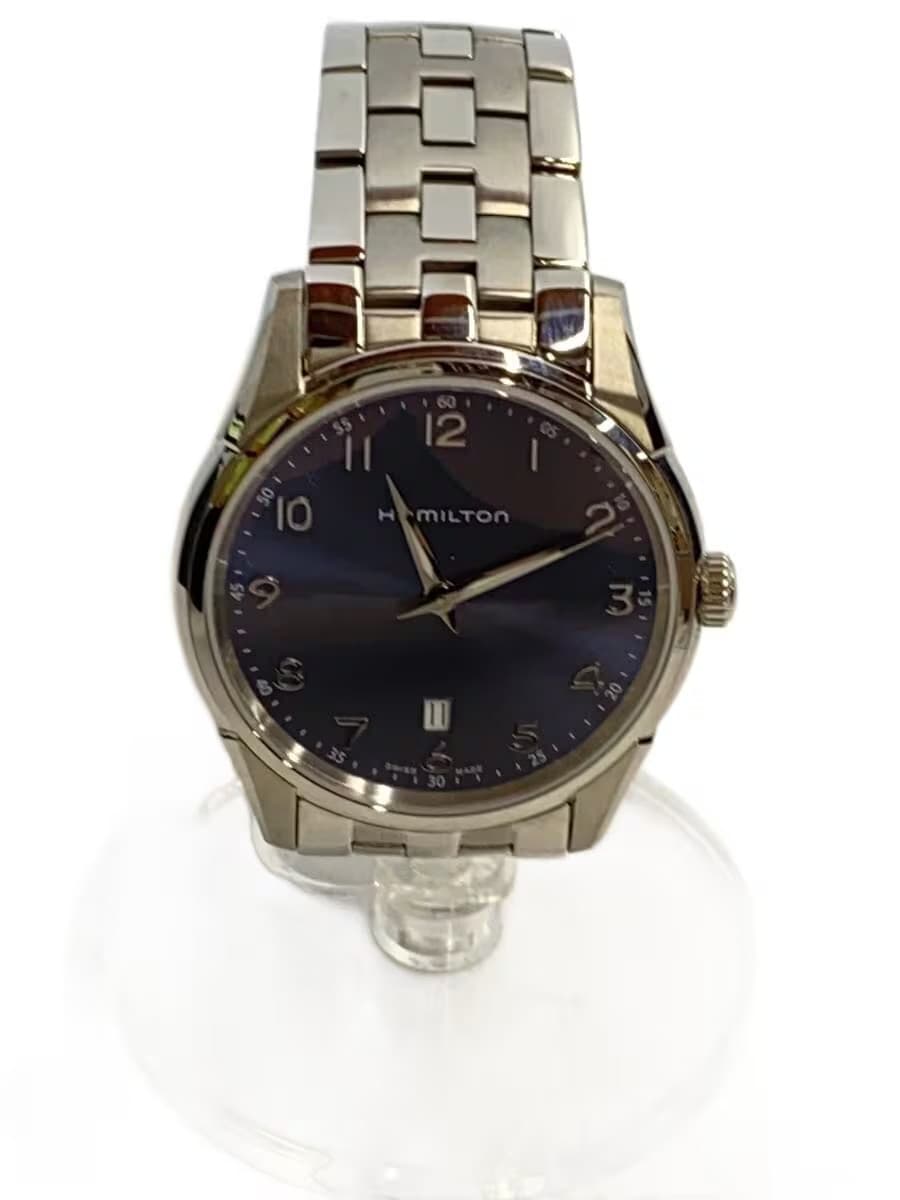 HAMILTON Watch Analog Stainless NVY SLV SS H385111