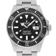 ROLEX SUBMARINER Date 126610LN black Random Number second hand mens