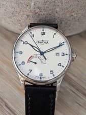 Davosa 161.462.16 Automatic Swiss Watch – Power Reserve (ETA 2897) – Nomos Strap