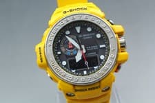 [N MINT Paper] Casio G-SHOCK GULFMASTER GWN-1000-9AJF Yellow Men's Quartz Watch