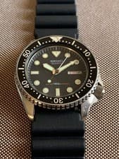 [Good] Seiko Diver's Watch, Quartz, 6458-6000 Working Battery replaced Japan