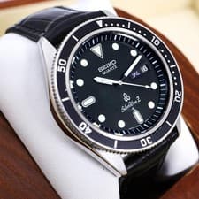 Seiko SilverWave Z Watch Quartz Men's 2893 Rotating Bezel Used Tested From Japa