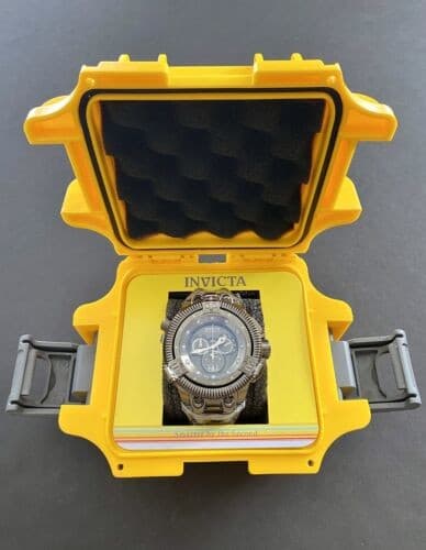 Invicta Reserve King Python Shutter Swiss Quartz Chronograph Watch