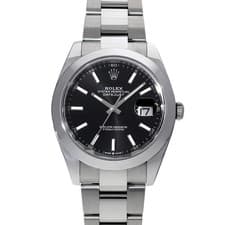ROLEX Datejust 41 126300 black WATCH 725439