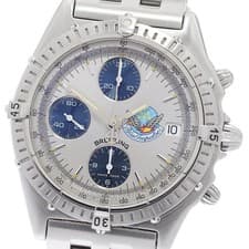 BREITLING Chronomat Blue Impulse A13048 Date Automatic Men's Watch_932613