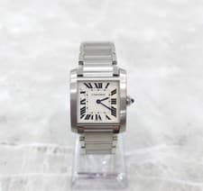 Cartier Tank Francaise Medium Metal Watch 154504348