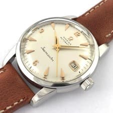 SWISS OMEGA SEAMASTER CALENDAR REF 2849 AUTOMATIC STEEL GENTS WATCH FROM 1958