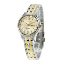 Citizen Women’s Mechanical Day-Date Watch PD7154-61P Champagne Gold