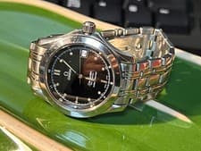 OMEGA Seamaster Chronometer Date Automatic Mens Wristwatch Silver Working