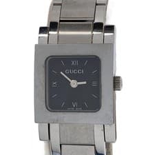 Used GUCCI◆Quartz watch/analog/--/BLK/7900P