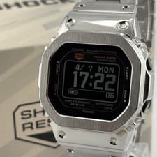Casio G-Shock DW-H5600 Full Metal Watch Black Used Boxed G411