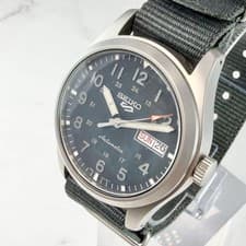 SEIKO Watch 5 Sports 4R36 10A0 SS Automatic Gray Authentic From Japan