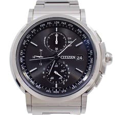 Citizen AT808052E Men Solar Used Vintage Limited Rare Dress Watch Collectible