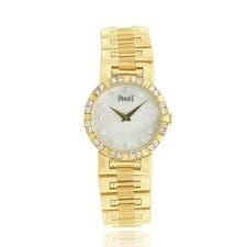 Piaget 18 Karat Yellow Gold Diamond Dancer 23mm