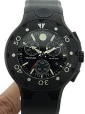 MOVADO Series 800 Chronograph Black Dial Men's Watch - 50% OFF RETAIL PRICE