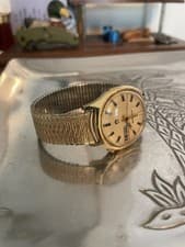 1972 Bulova Accutron 218 Men’s Watch 14k Gold Filled