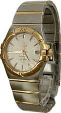 Omega Constellation Co-Axial 123.20.35.20.02.001 Unisex Watch Excellent A6346