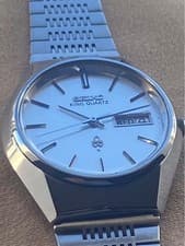 Seiko King Quartz Watch Quartz Movement Vintage Wristwatch for Men Japan Made