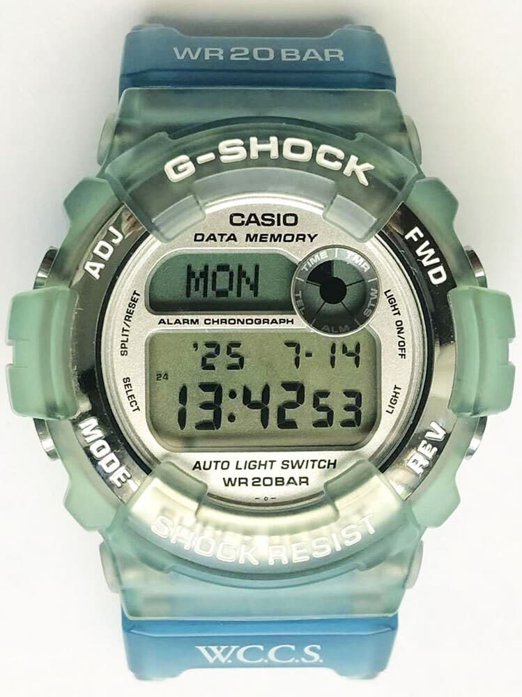 CASIO/Casio/G-SHOCK/G-Shock/DW-9600WC Fisherman/Skeleton/Blue//Inter Coral Reef