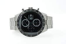 TAG Heuer Carrera Chronograph 41mm Caliber 16 CV2010.BA0794 CV2010-0 Black D...