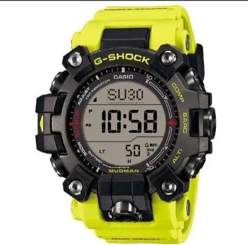 Casio G Shock Master of G Mudman Solar Watch GW 9500MRY 1A9JF wrist 21cm