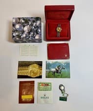 1993 Rolex Lady-Datejust 69173 Champagne Diamond Dial 26mm Watch