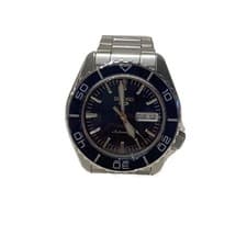 Used SEIKO Automatic watch/analog/--/NVY/SLV/4R36-16D0//