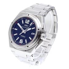 IWC SCHAFFHAUSEN INGENIEUR MISSION EARTH IW323604 45mm SS Black Dial #C326