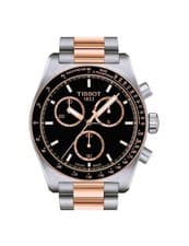 BRAND NEW TISSOT PR516 Quartz Chrono Two-Tone Rose Mens Watch T1494172205101