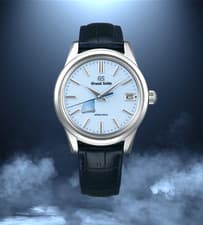 GRAND SEIKO Elegance Blue SKYFLAKE Spring Drive S/Steel 40mm Men's Watch SBGA407