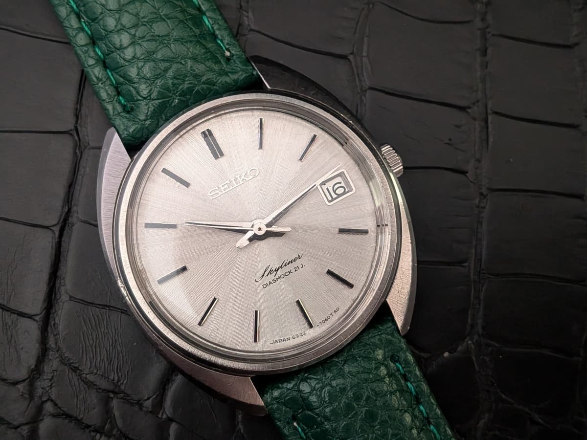 Vintage Seiko Skyliner 6222 7060 Rare