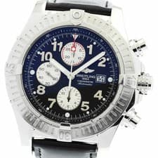BREITLING A13370 Super Avenger Date Chronograph Automatic Men s 840602 Used