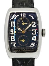 Dubey & Schaldenbeth Aerodyn Duo Automatic Watch ADUO/ST/BKW/LD Black Dial